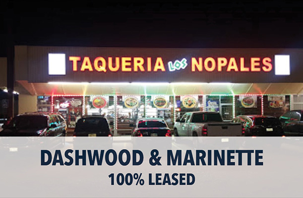 Dashwood and Marienette Commercial Property 100% Leased in Houston Texas