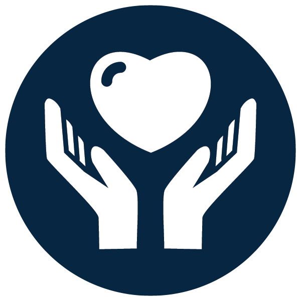 Heart in Hands Logo