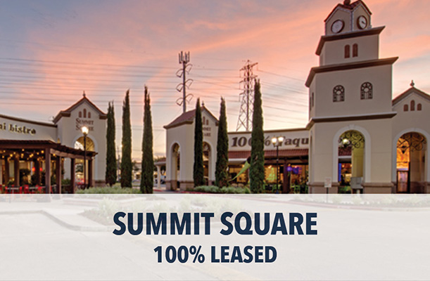Summit Square Commercial Property Houston Texas 100% Leased